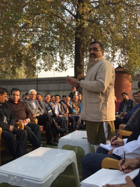 Ahead of PM’s JK visit, Madhav meets CM